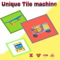 Mild Steel Designer Tiles Making Machine, For PAVER BLOCK
