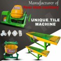 Mild Steel Designer Tiles Making Machine, For PAVER BLOCK