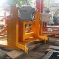 Mild Steel Drum Lifting Forklift Attachments, For Industrial