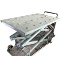 Mild Steel Electric Die Loading Scissor Lift Table, Working Height: 10 feet, Capacity: 2 ton