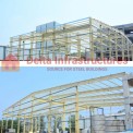 Mild Steel Factory Roofing Structure
