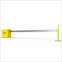 Mild Steel FIA RAM 400 Automatic Crash Boom Barrier, Size: 600 X 890 X 1230 Mm