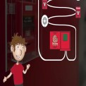 Mild Steel Fire Alarm System