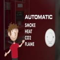Mild Steel Fire Alarm System