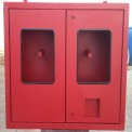 Mild Steel Fire Hose Box Double Door, for Fire Safety