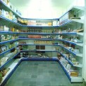 Mild Steel Free Standing Supermarket Display Rack