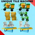 Mild Steel Interlocking Paving Block Making Machine, For Industrial