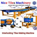 Mild Steel Interlocking Tile Making Machine, Nice 1, Capacity: 5000-7000 Per Day