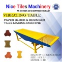 Mild Steel Interlocking Tile Making Machine, Nice 1, Capacity: 5000-7000 Per Day