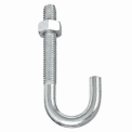 Mild Steel J Shape Bolts, Size: 5 Inch
