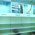 Mild Steel Movable Unit Pharmacy Display Rack