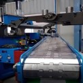 Mild Steel (MS) Slat Chain Conveyor, Capacity: 400 kg/feet