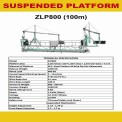 Mild Steel Painted Steel Working Platform, Double Mast