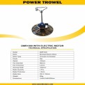 Mild Steel Power Trowel Machine