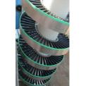 Mild Steel (roller Material) Spiral Conveyors Gravity Spiral Conveyor