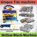 Mild Steel Semi Automatic Hollow Block Making Machine, For Construction, Capacity: 500-1000 Blocks per hour