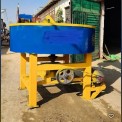 Mild Steel Semi Automatic Pan Mixer Machine, For Industrial