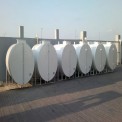 Mild Steel Silver Diesel Oil Storage Tank