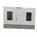 Mild Steel Single Door MS Portable Cabin, For Office, 10x20 Feet