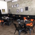 Mild Steel Square Cafeteria Dining Table