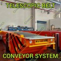 Mild Steel Telescopic Belt Conveyor System 20 feet