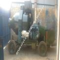Mini Mobile Concrete Batching Plant With Diesel Engine