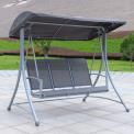 Modern Stainless Steel Home Swing, For Home,Garden
