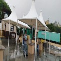 Modular Gazebo Tensile Structure