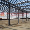 Modular Prefabricated Warehouse Structure, Color Coated