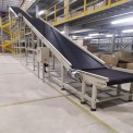 Motor Mild Steel And Stainless Steel Modular Conveyor Belt System, Capacity: 1-50 Kg Per Feet