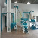 Motor Power: upto 25 HP Fully Automatic Industrial Roller Flour Mill Plant, Capacity: 2000 kg/hr