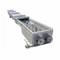MS Double Screw Conveyor, Capacity: 100 Kg