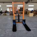 Ms Manual Hydraulic Pallet Stacker, 1100mm, 1500mm