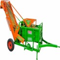 Multi Grain Cleaner Hopper Model With Conveyor, For Agriculture