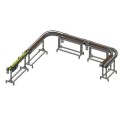 Multi Layer Plastic Chain Conveyors