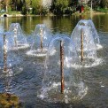 Multicolor Mega Lake Bell Fountain for Outdoor