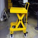 NANDHI Working Height: 10 feet Scissor Lift Table, 1000kg
