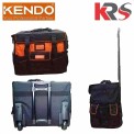 Nylon Oxford 600d Black Trolley Tool Bag for Storage, Bag Size: 47x27x37 Cm
