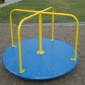 Outdoor Steel PLATFORM MERRY GO ROUND
