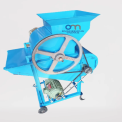 Painted Automatic Peanut Shelling Machine, Three Phase