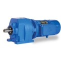 PBL Foot M Series Helical Inline Geared Motor