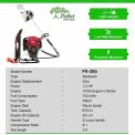 Perfect-35 Backpack Brush Cutter 35 cc and 4 Stroke Engine