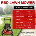 Petrol Grass Cutting Machine, 18 Inch, 10 mm