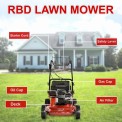 Petrol Grass Cutting Machine, 18 Inch, 10 mm
