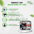 Petrol Perfect Khetibadi WP-33R 7HP Water Pump, 5 HP