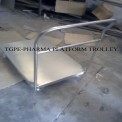 Pharmaceutical  Stainless steel trolley