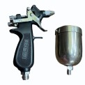 Pilot Type 68 Steel Cup Paint Spray Gun, Nozzle size: 1.4 mm, 600 ml
