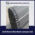 Plain Weave Wire Mesh conveyor belt, For Industrial Applications