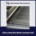 Plain Weave Wire Mesh conveyor belt, For Industrial Applications