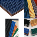 Plastic Belting and Chain Rough Top PVC Conveyor Belt, For Industry, 12-24 Mpa